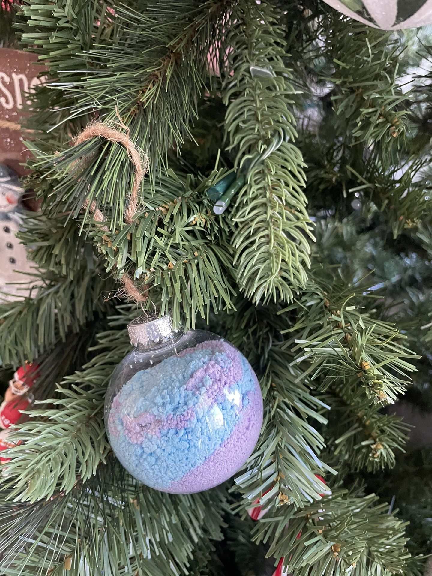 Bath Bomb Christmas Ornaments!
