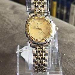 Bulova Marine Star Rotating Bezel Ladies Watch
