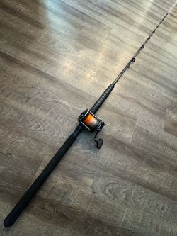Penn 555 new metered line and top sh ot. Coastal classic 7’ 20-40 like new conventional fishing combo
