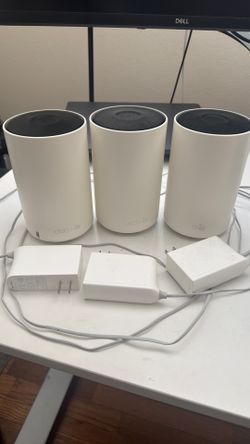 New TP-Link Deco WIFI-6E Modem + router (3-pack) for $115.00