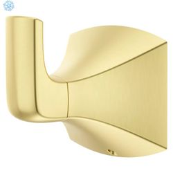 Pfister Bruxie J-Hook Robe Towel Hook Brushed Gold