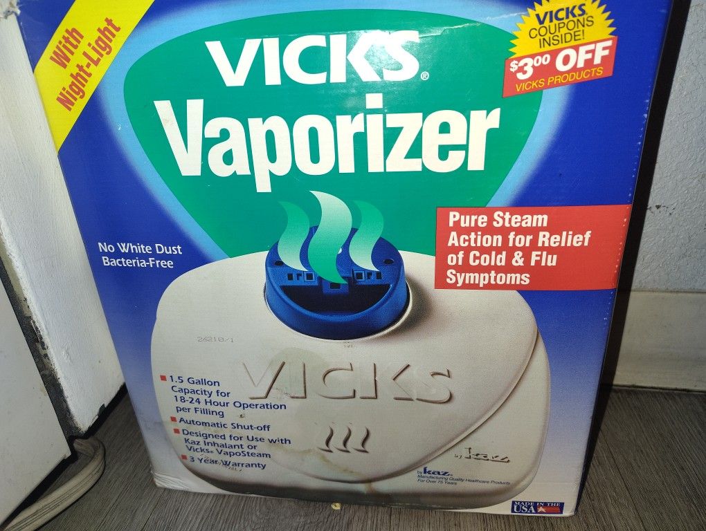 Vicks Vaporizer And Steam Vaporizer