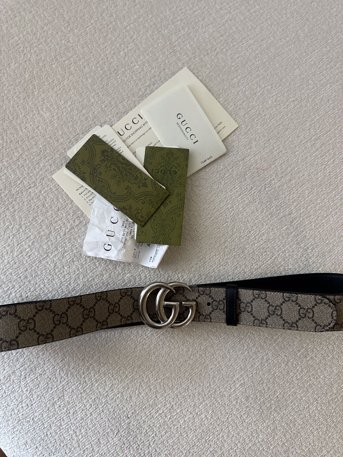 Gucci belt Unisex