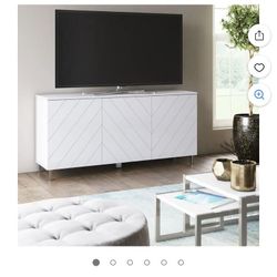 White Console Table/ Sideboard