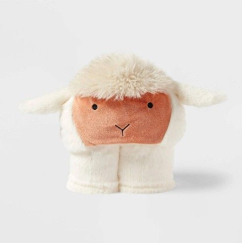 Nwt Pillowfort Kid's Boy Girl Easter/ Christmas Sheep Hooded Blanket One Size