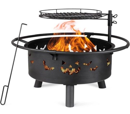 Brand New cast iron 30 Inch Fire Pit for Outside Patio