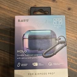 Laut Holo Durable Iridescent case With anti-scratch For  Airpods pro 