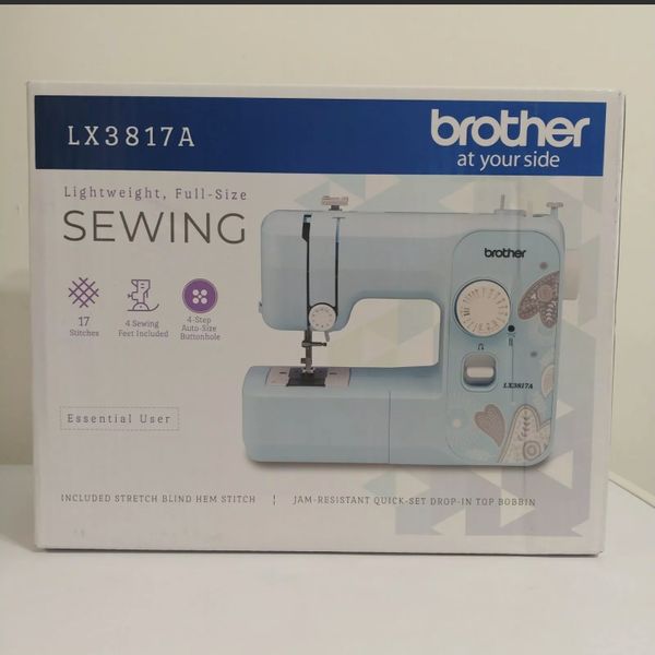 Brother FullSize Sewing Machine 17 Stitch LX3817A Turquoise BRAND NEW