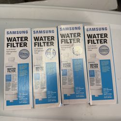 New genuine Samsung refrigerator water and icemaker filters