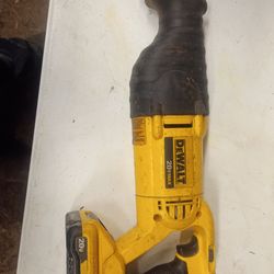 DeWalt saws all 20v cordless