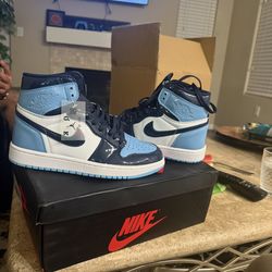 Jordan 1 Retro High UNC Patent