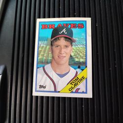 1988 BRAVES Tom Glavine 