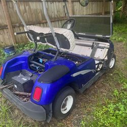 Yamaha Golf Cart Needs Controller Has Batties And Charger $ 250