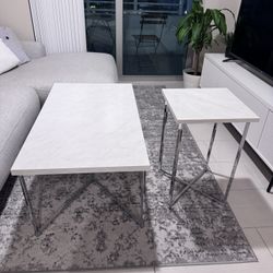 Coffee Table + Side Table Set for Sale 