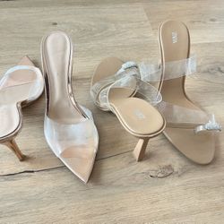 Clear Heel ( 2 Pairs)