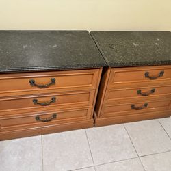 Twos Dressers Marble Top