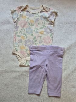 Baby Girl, Member's Mark, 2-Piece Outfit, Size 6-9 mo