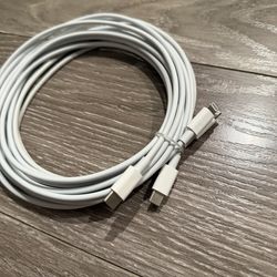 USB C to Lightening cable 10 ft