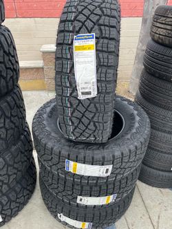 LT275/65/18 Goodyear Wrangler Mt 4 new tires installed ✅ instaladas ✅🔥
