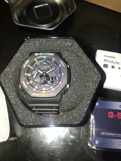 Gshock Casio 2100 and Moissanite bussdown ap