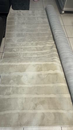 Large Beige Textured Area Rug 9x12