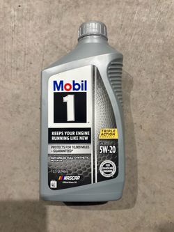 Mobil 1 5W-20 Full Synthetic Motor Oil 1 Qt