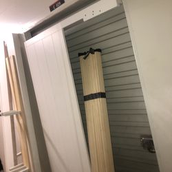 White Cali king bed frame