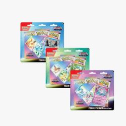 Prismatic Evolutions Tech Sticker Collection (Set Of 3)