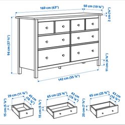 Dresser With Glass Top