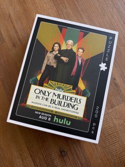 HULU DISNEY ONLY MURDERS IN THE BUILDING 200 Pcs Puzzle (New with Box)