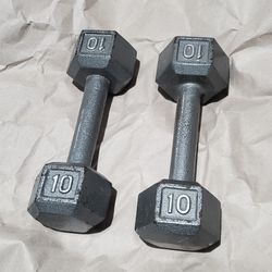 10 Pound Dumb Bells