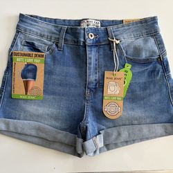 Denim Wax Jean Shorts