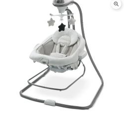 Graco DuetConnect LX Infant Baby Swing and Bouncer, Perfect for Newborns to Toddlers