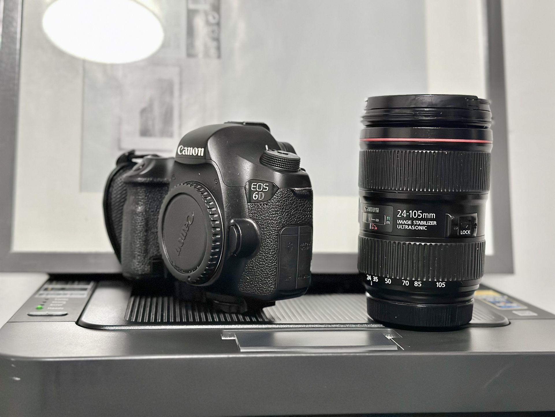 Canon 6D + Canon EF 24–105mm f/4L is II USM Lens