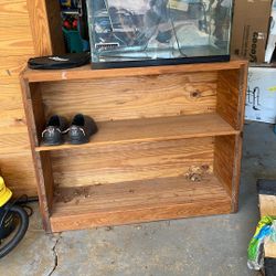 Solid Wood Bookshelf