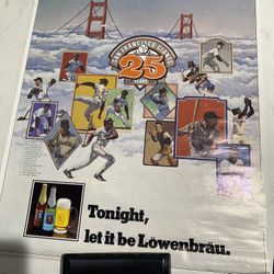 San Francisco Giants original vintage print