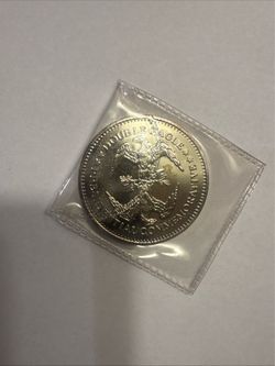 George W. Bush commemorative coin 1988 4lst president double eagle