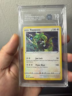 Rayquaza SWSH029 Holo Promo TAG Graded 10 Gem Mint