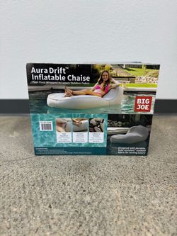 Deluxe Inflatable Pool Chaise Lounge Chair - Brand New in Sealed Box!