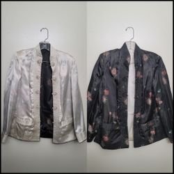 Vintage Traditional Chinese Silk Satin Jacket