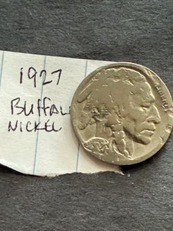 1927 Buffalo Nickel