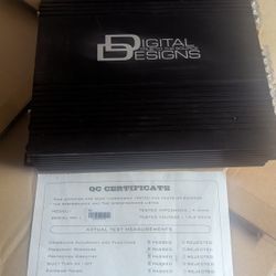 Digital Design 4 Channel Amp