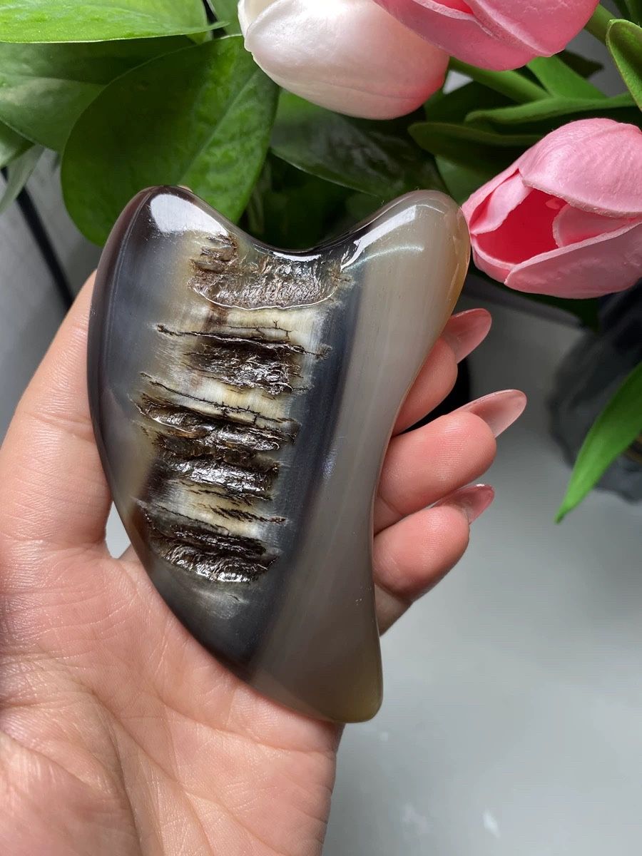 Ox Horn Gua Sha Board Massage Tool