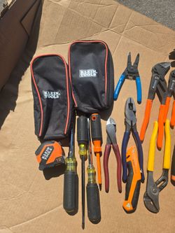 Klein Tools Mixed Hand Tool Lot