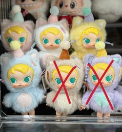 Baby Molly Pocket Friends Series Vinyl Plush Pendant