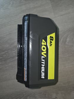 Ryobi 40v 8ah battery