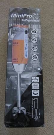 MiniPro By Dynamic Professional Hand Mixer - Model #Mx070.1 Mini Pro 115V Emulsifying Blade