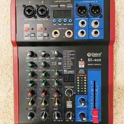 Audio Mixer DJ Console