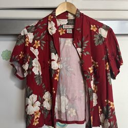 Red Hawaiian Shirt