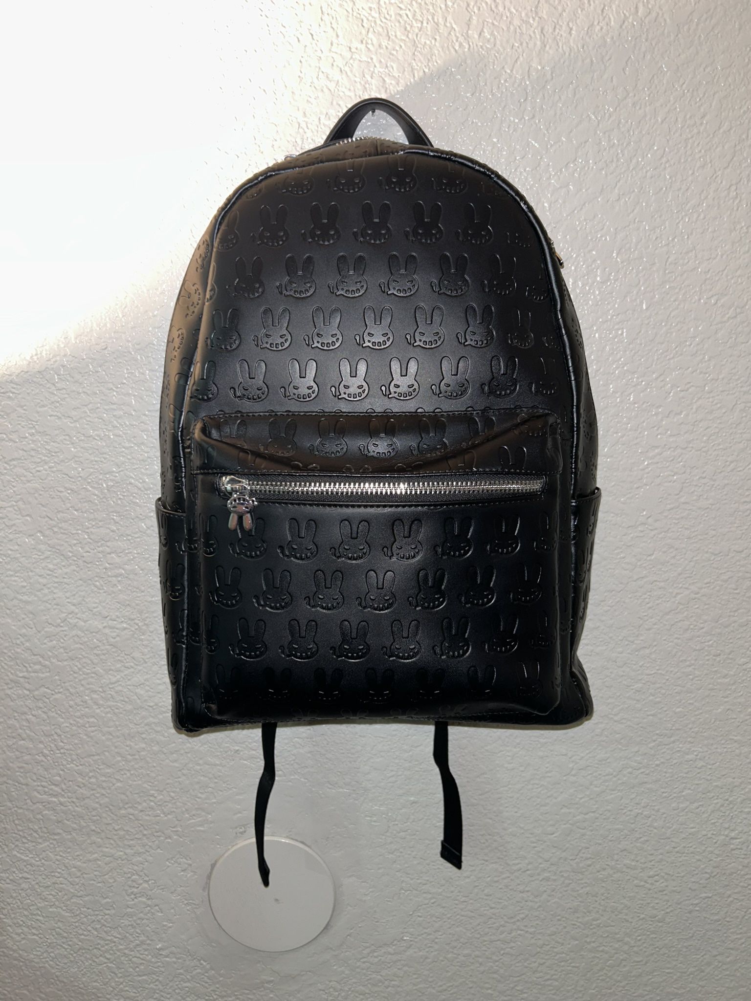 Dr Zodiac Black Leather Backpack